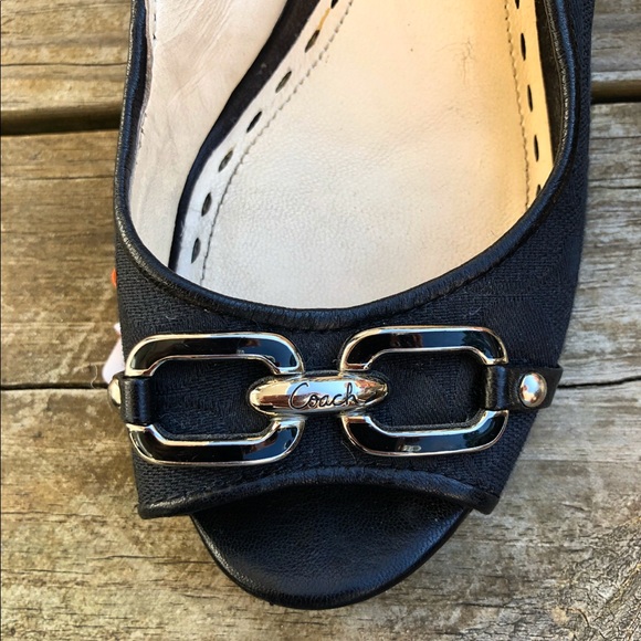 Coach canvas small wedge - Picture 2 of 3